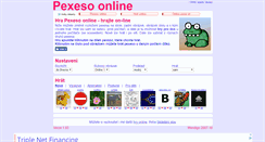 Desktop Screenshot of pexeso-online.cz